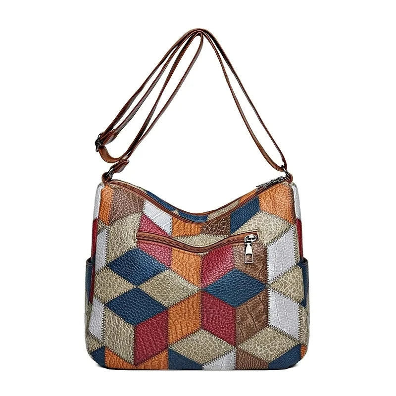 Romina | Borsa patchwork