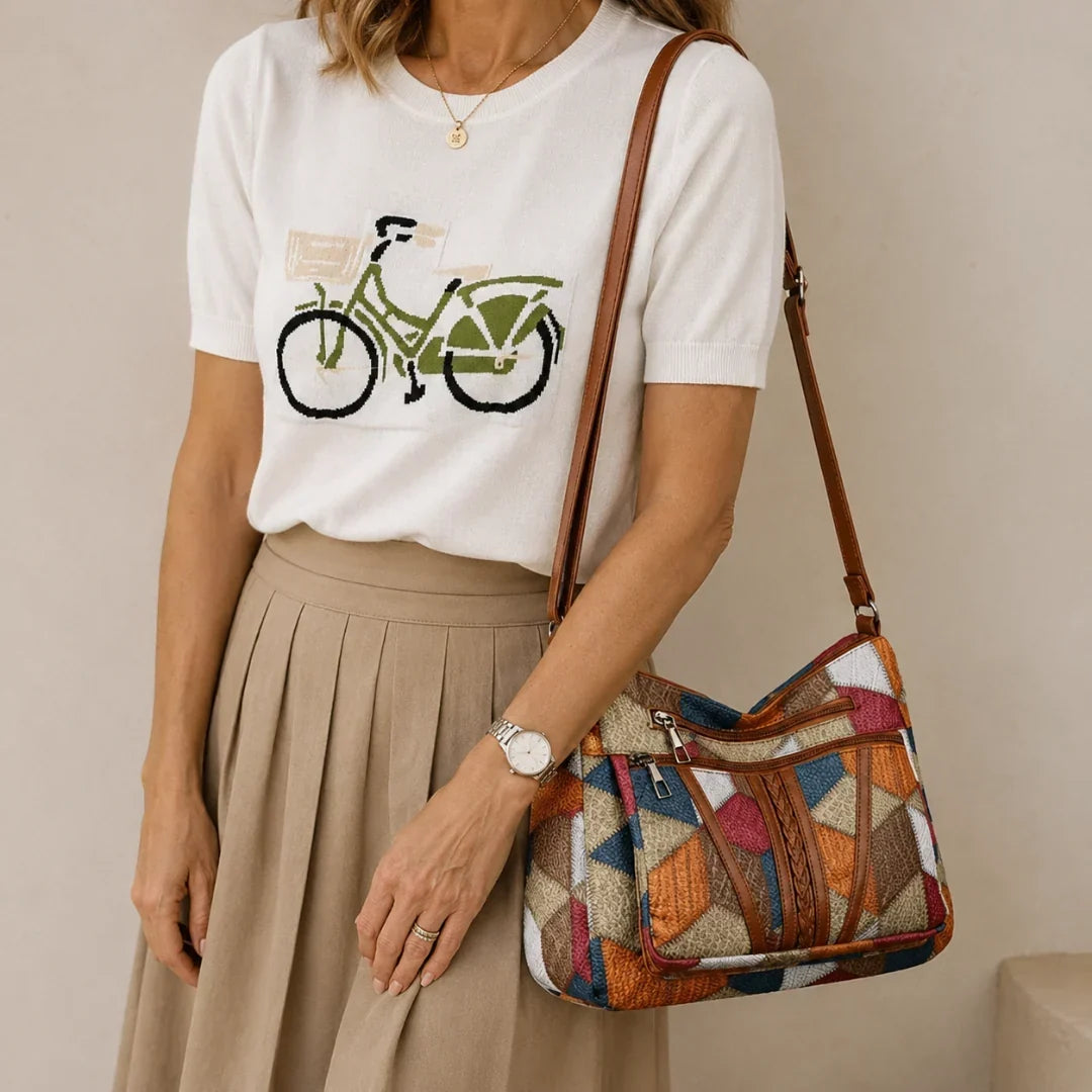 Romina | Borsa patchwork
