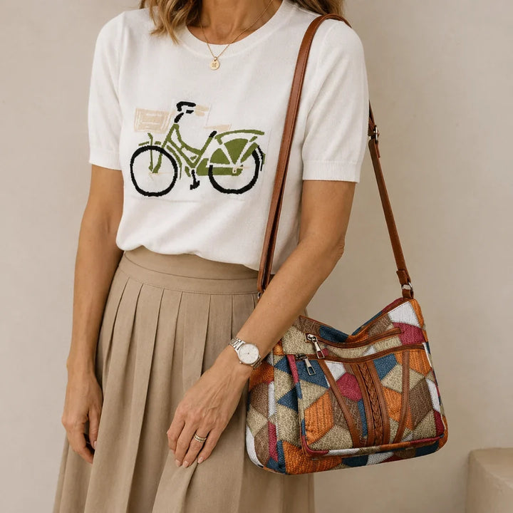 Romina | Borsa patchwork