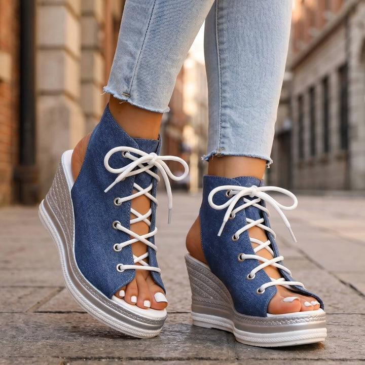 Asia | Sandali con zeppa