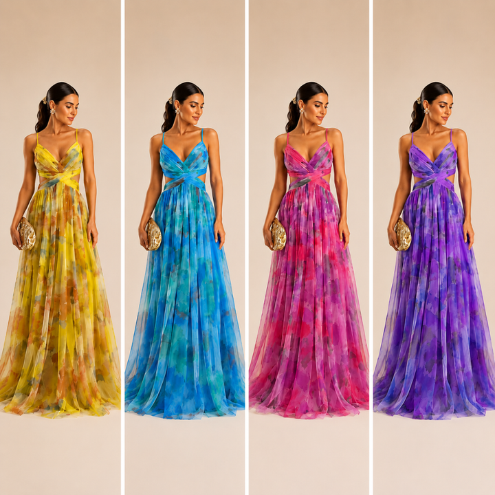 Antonia | Abito Eleganza Floreale