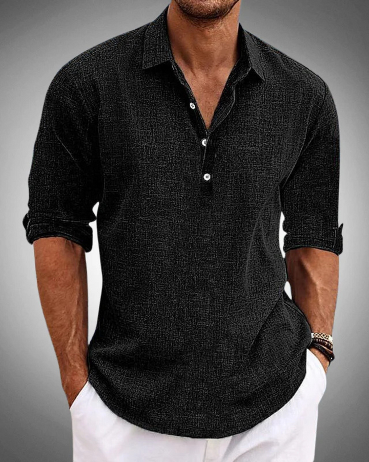 Massimo | Camicia Classica Sabbio in Puro Cotone