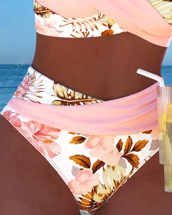 Sonia | Bikini a Contrasto Floreale