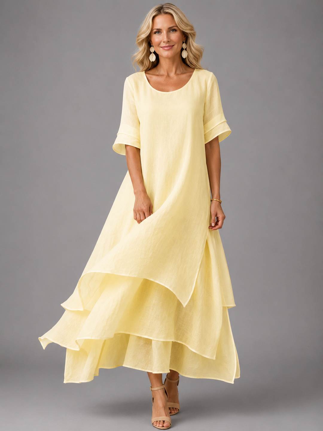 Monica | Abito Maxi Elegante