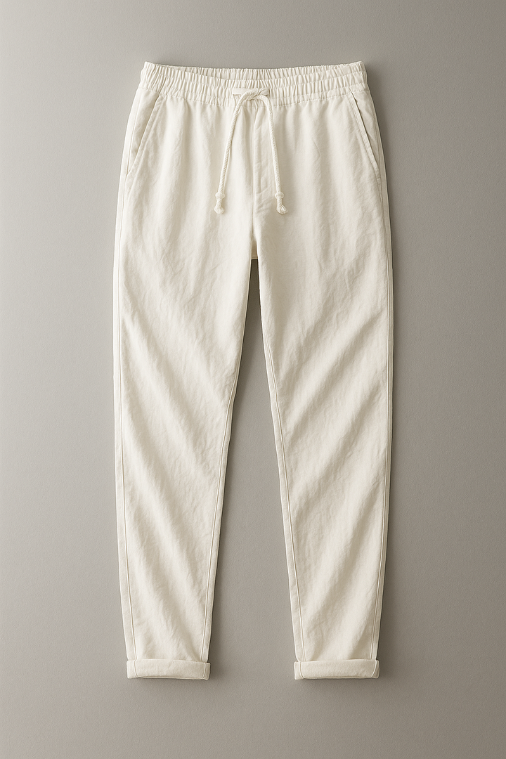Andrea | Pantaloni Lino Eleganti