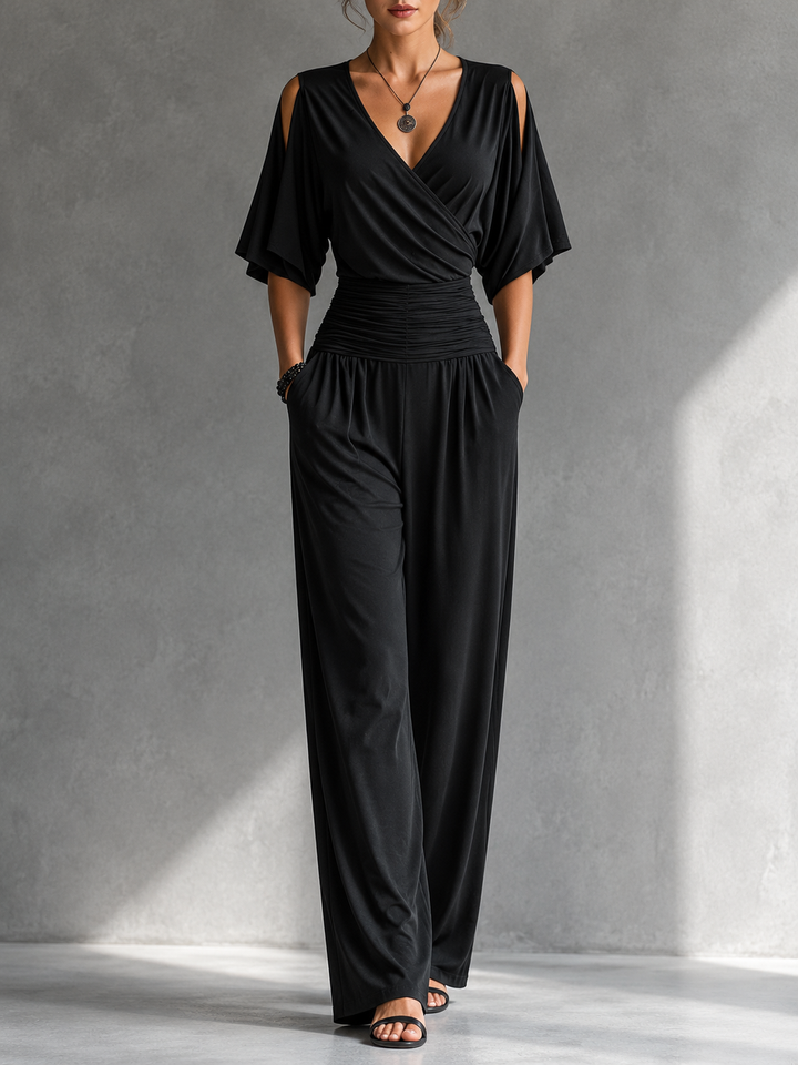 Romina Tuta Elegante con Spalle Aperte