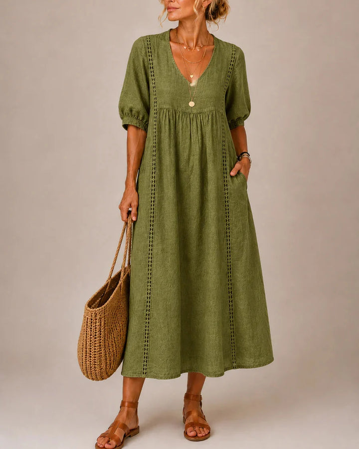 Zoe | Vestito midi estivo