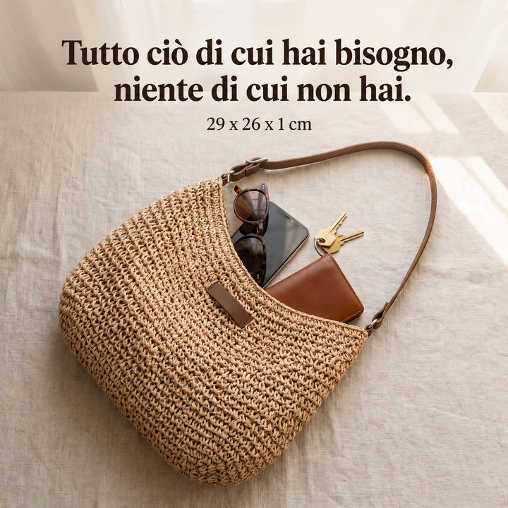 Vittoria | Borsa Intrecciata Elegante