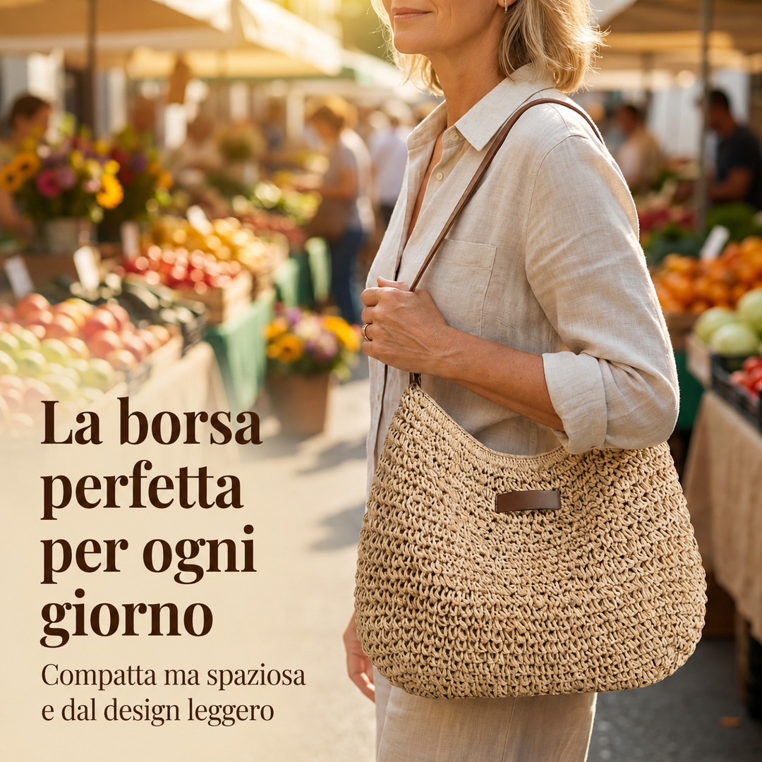 Vittoria | Borsa Intrecciata Elegante