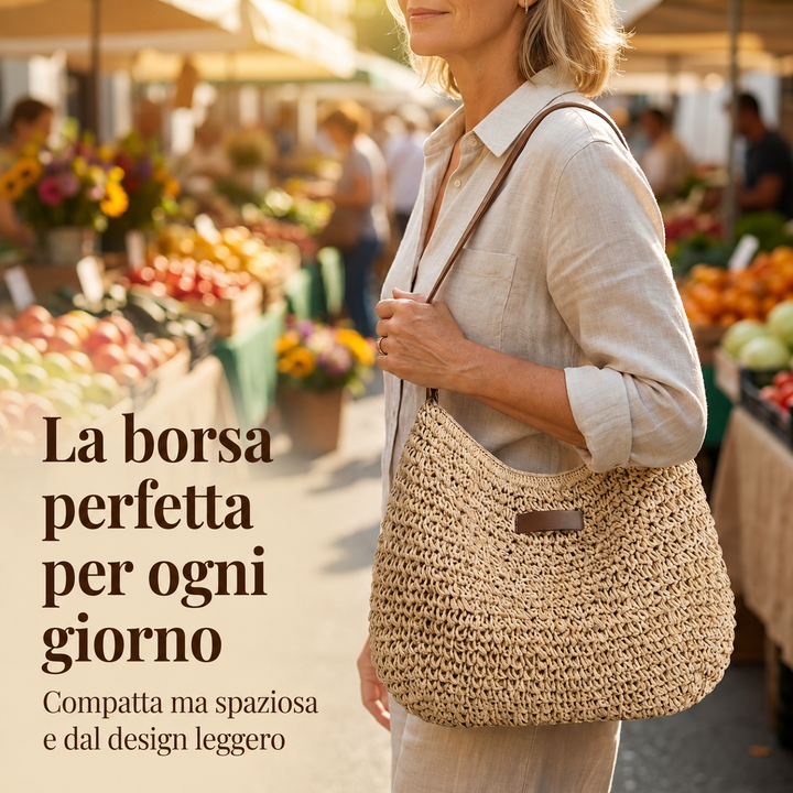 Vittoria | Borsa Intrecciata Elegante