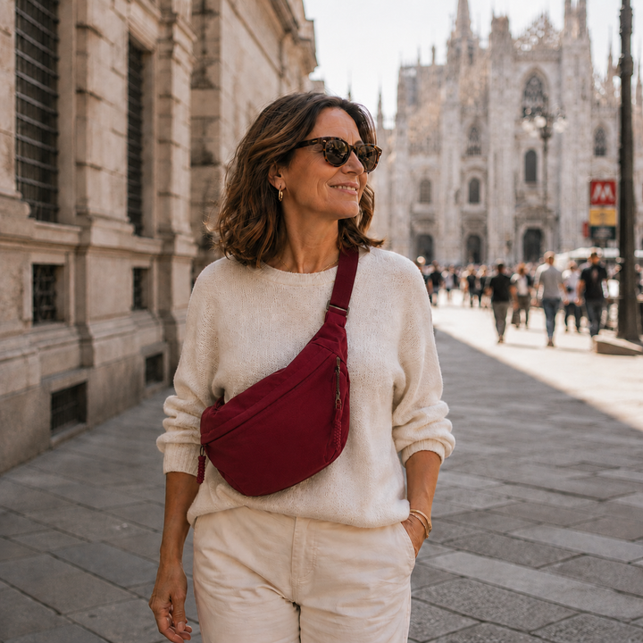 Ambra | Borsa a Spalla Bordeaux