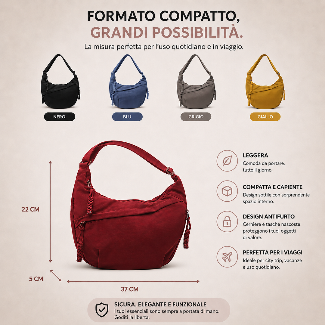 Allegra | Borsa a Spalla Arancione