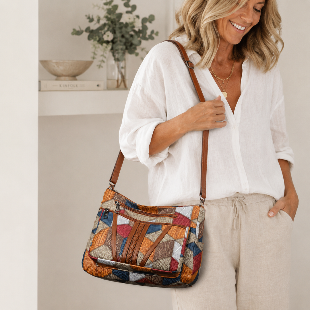 Romina | Borsa patchwork