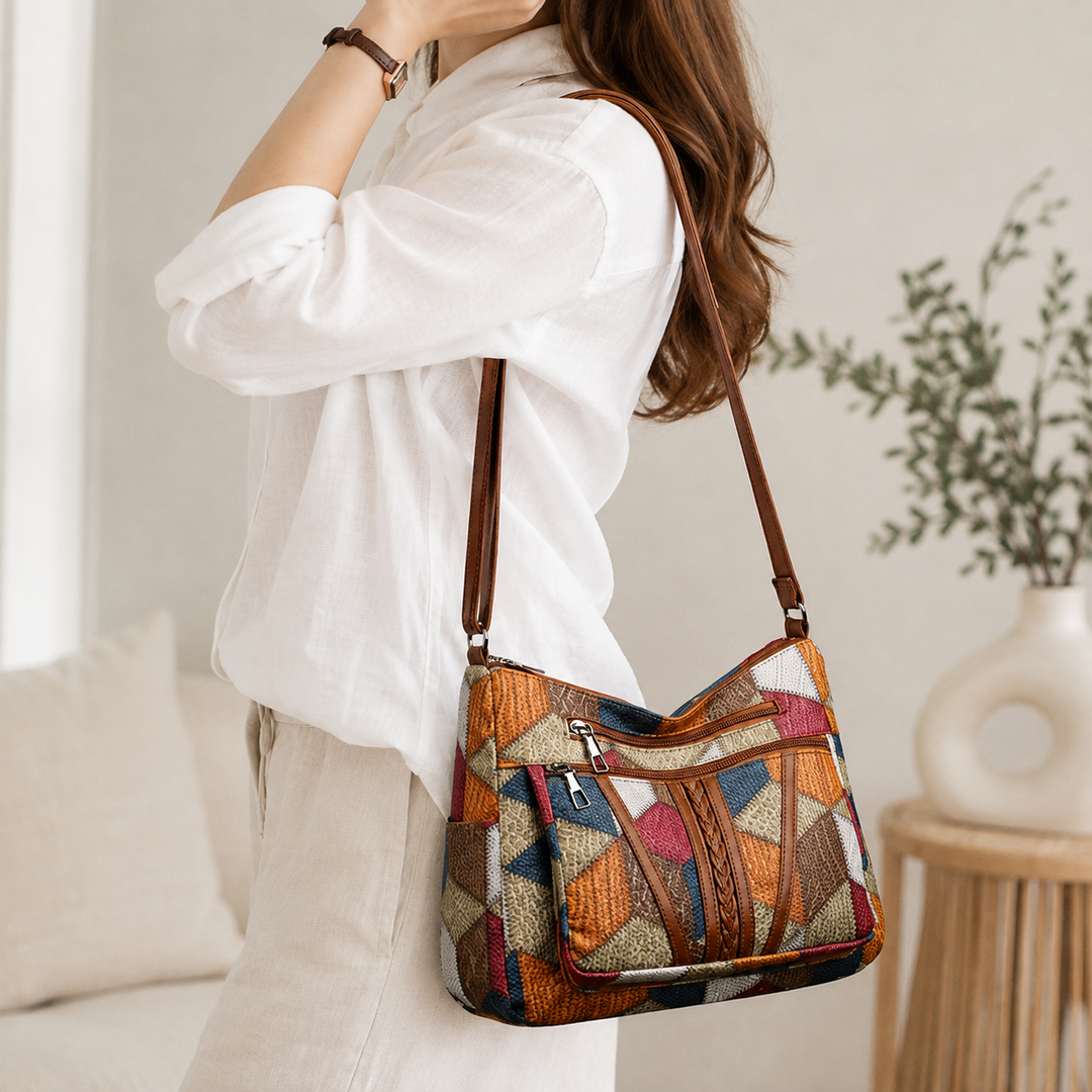 Romina | Borsa patchwork