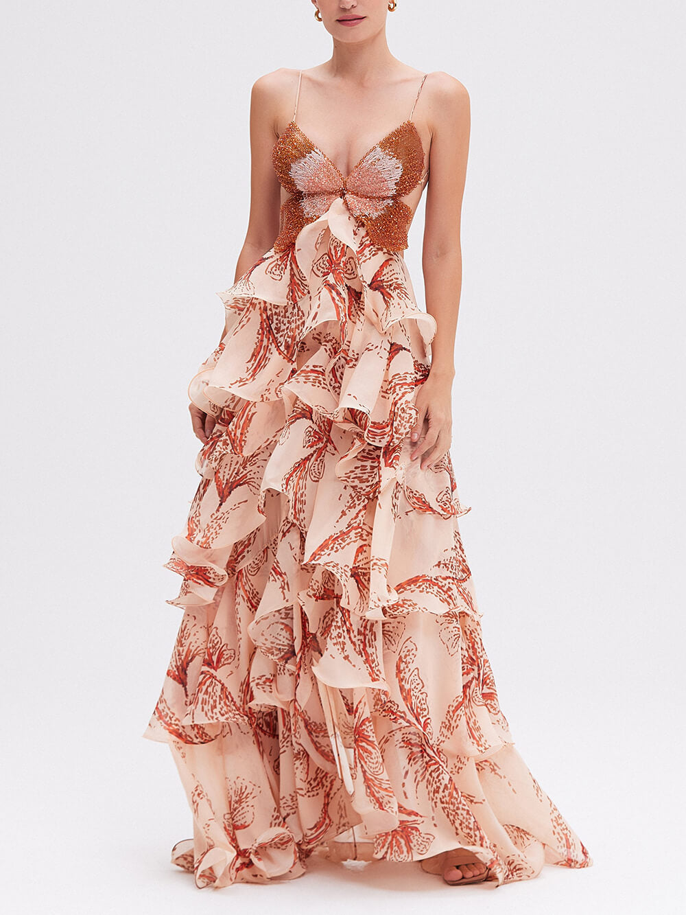 Rosalia| Abito Maxi Papillon Signature