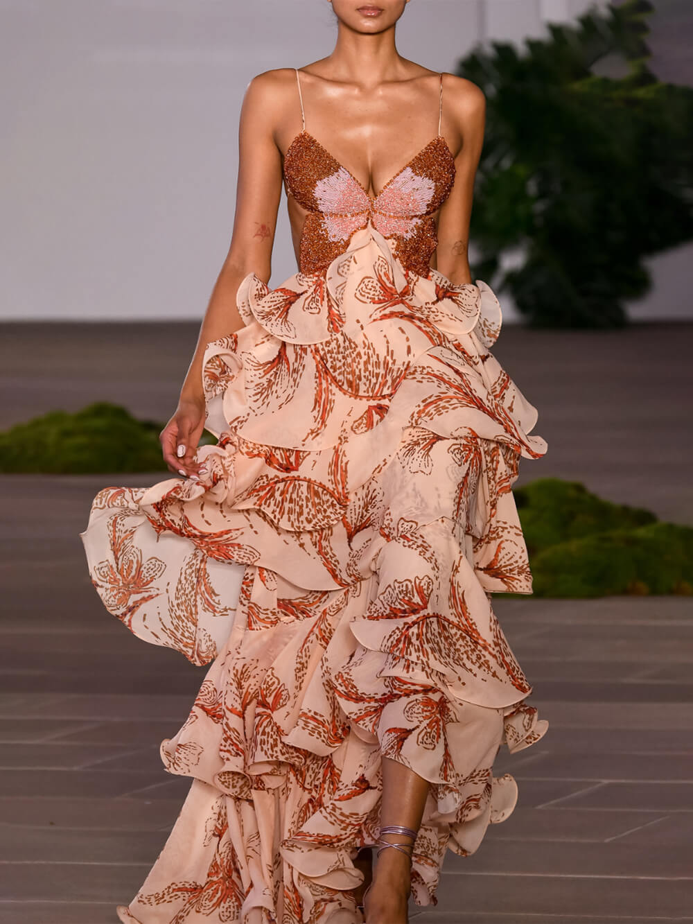 Rosalia| Abito Maxi Papillon Signature