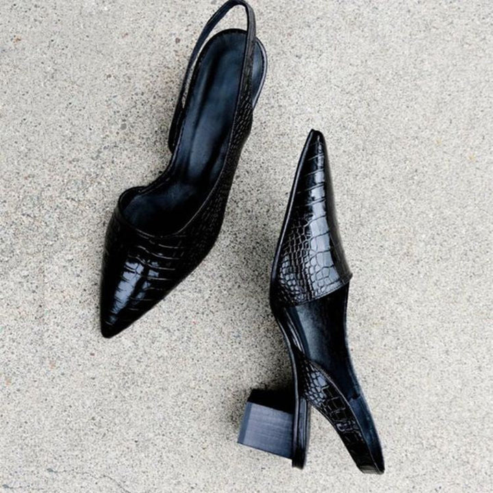 Siena | Scarpe con tacco a punta larga