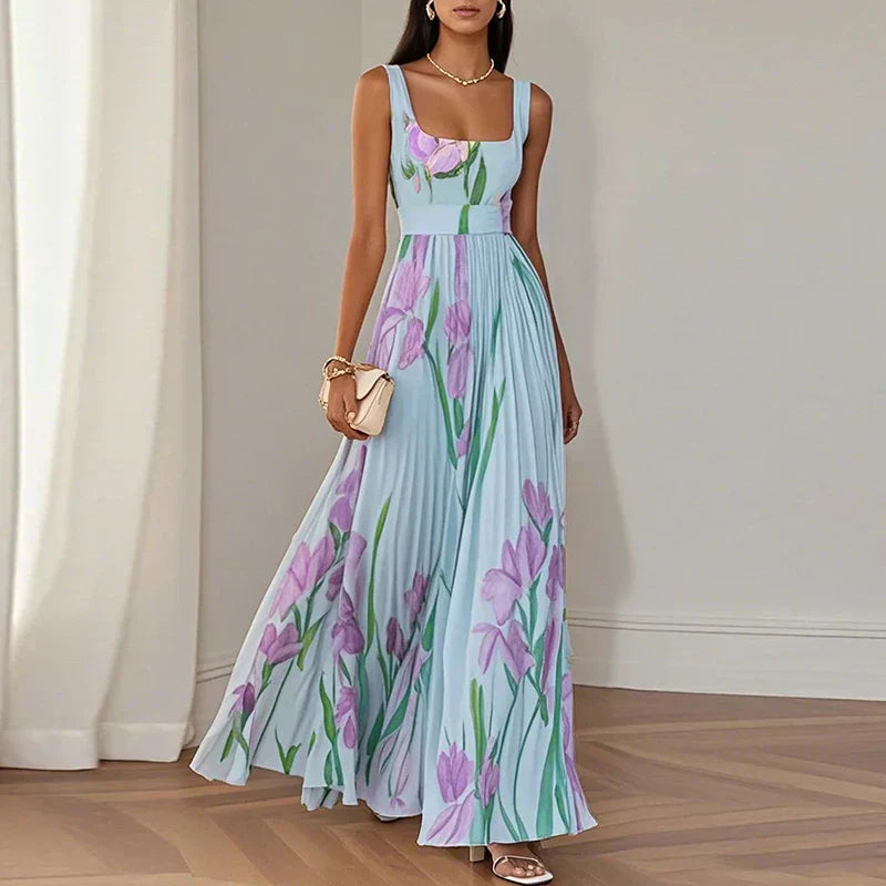 Fabiola | Abito Maxi A-Line Floreale