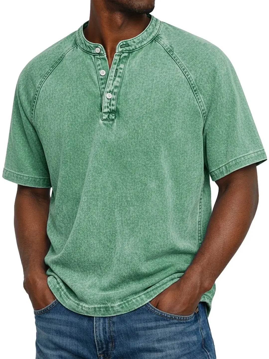 Luca | Camicia vintage da uomo con bottoni