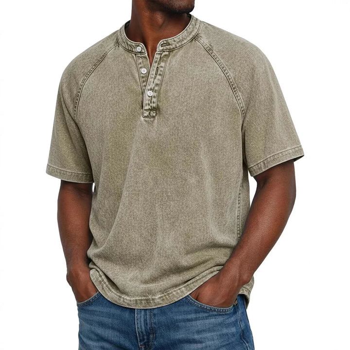 Luca | Camicia vintage da uomo con bottoni