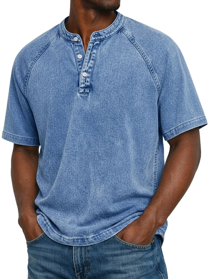 Luca | Camicia vintage da uomo con bottoni