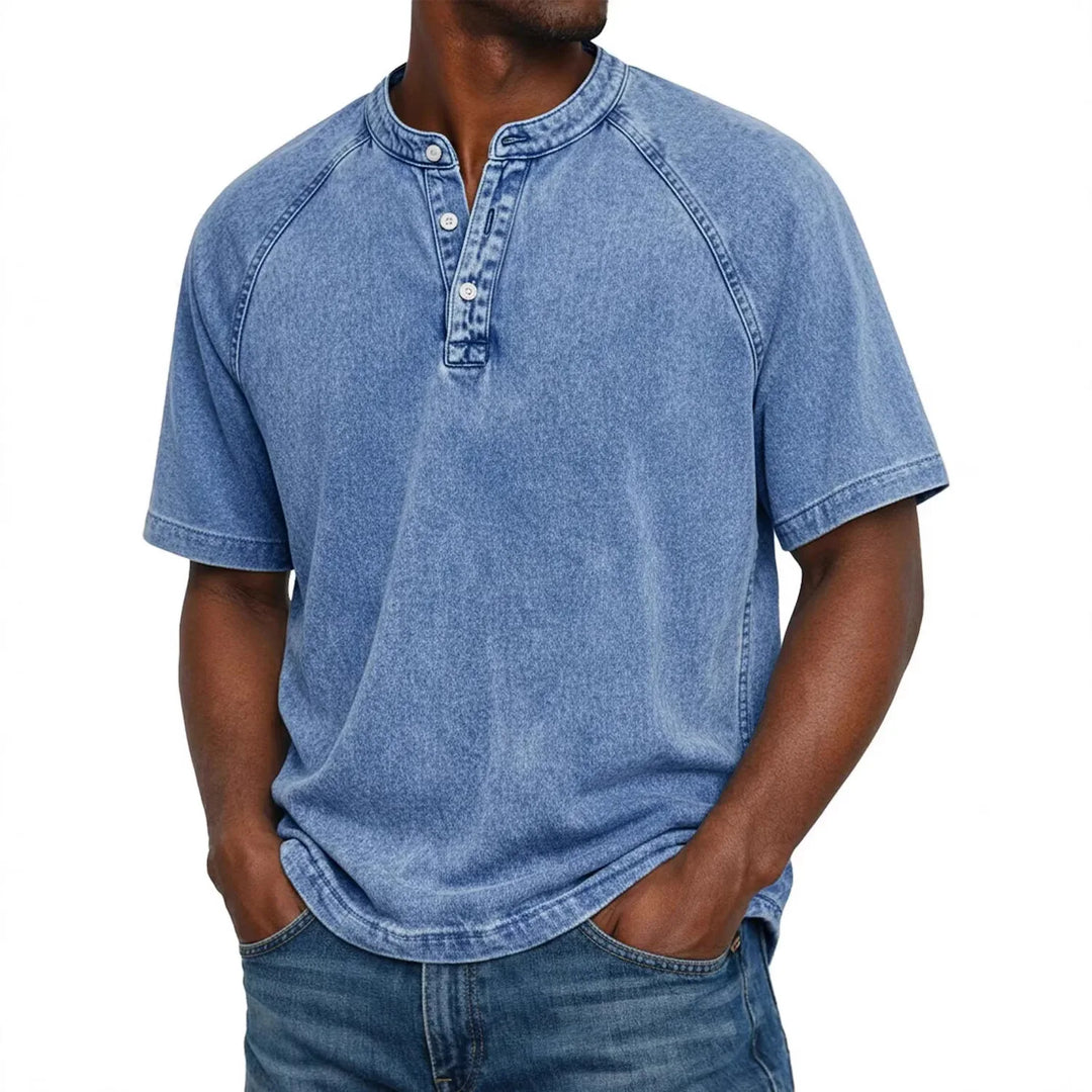 Luca | Camicia vintage da uomo con bottoni