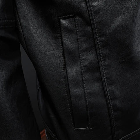 Sergio | Giacca biker in pelle