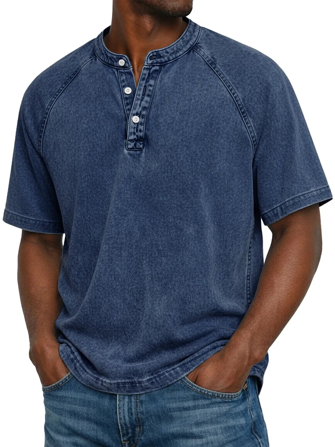 Luca | Camicia vintage da uomo con bottoni