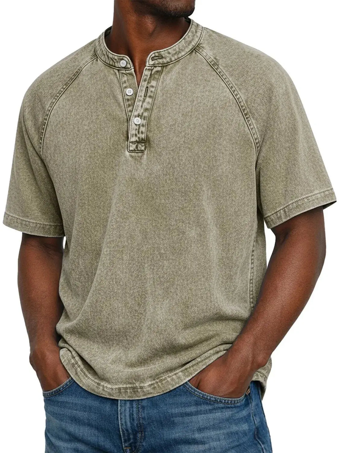 Luca | Camicia vintage da uomo con bottoni