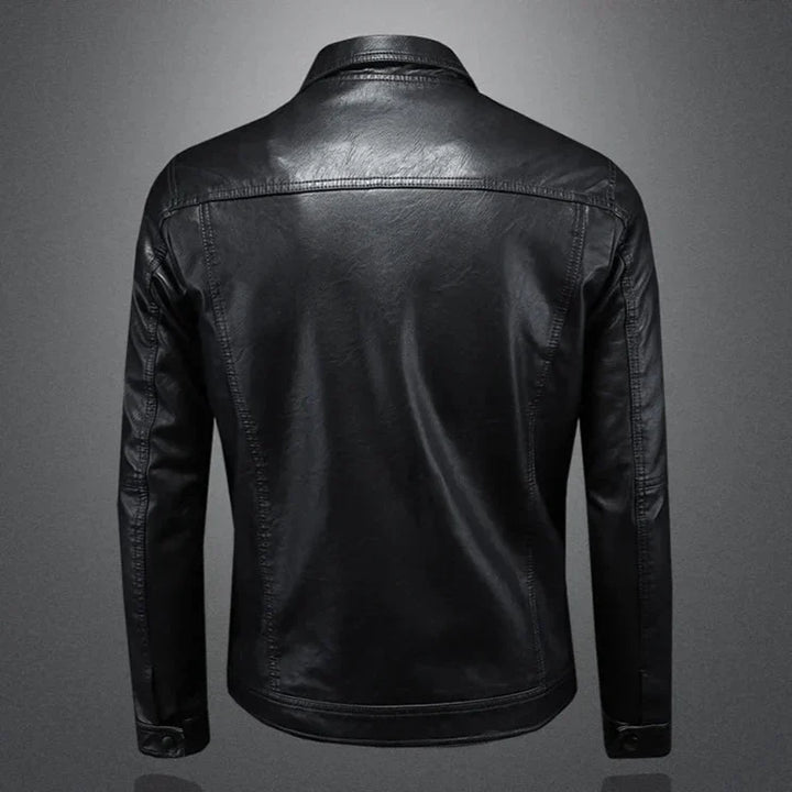 Sergio | Giacca biker in pelle