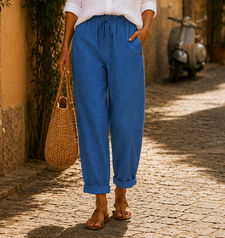 Ginevra | Pantaloni di Lino Leggeri