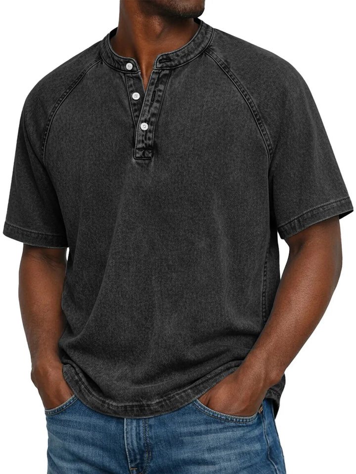 Luca | Camicia vintage da uomo con bottoni
