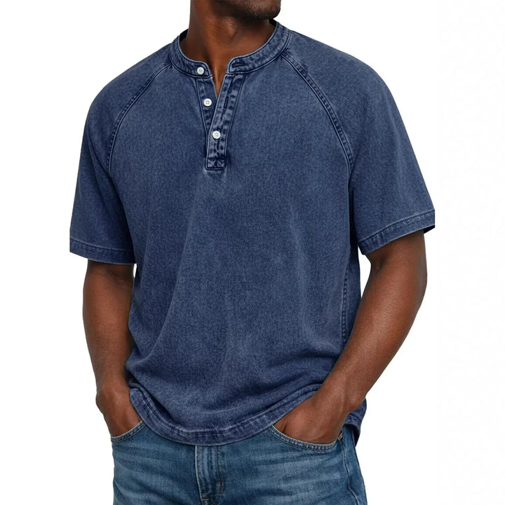 Luca | Camicia vintage da uomo con bottoni