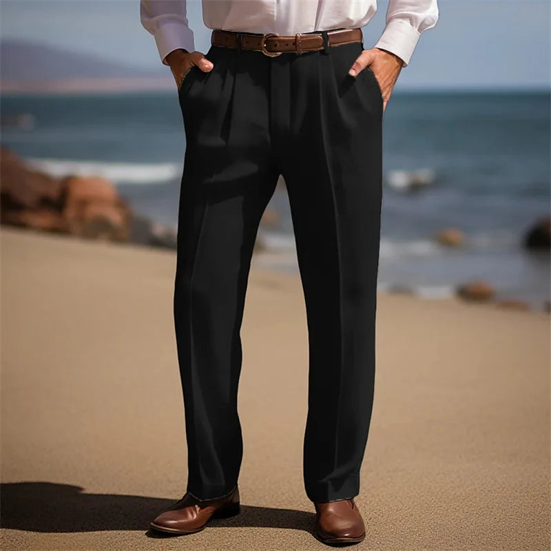 Francesco | Pantaloni Lino Eleganti