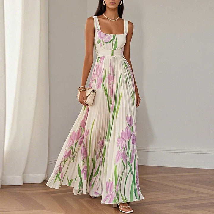 Fabiola | Abito Maxi A-Line Floreale