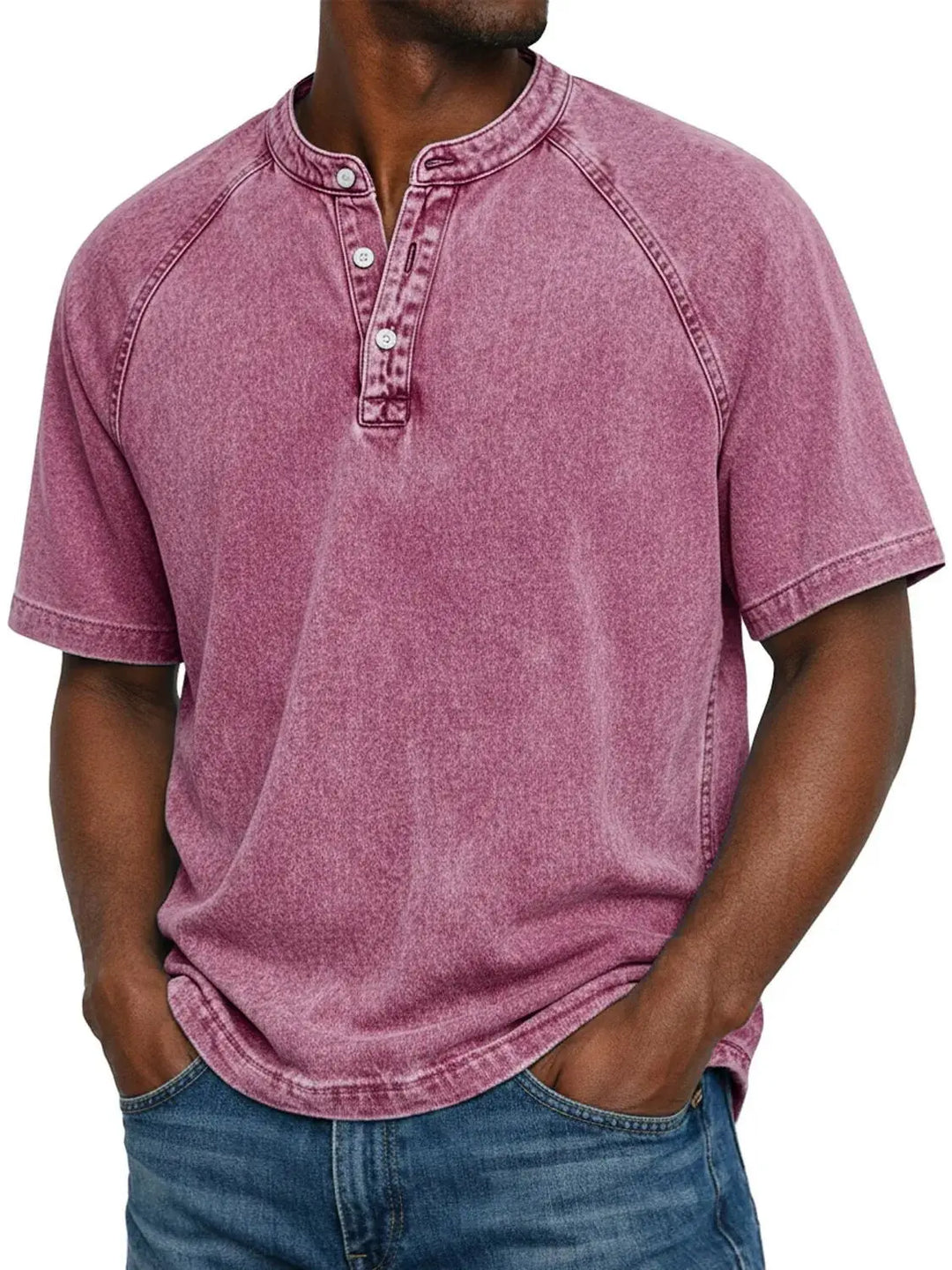 Luca | Camicia vintage da uomo con bottoni