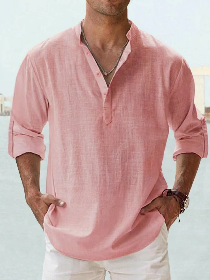 Claudio | Camicia traspirante in lino