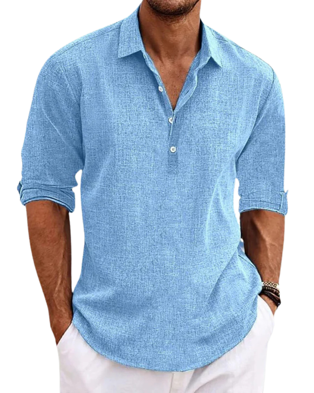 Massimo | Camicia Classica Sabbio in Puro Cotone