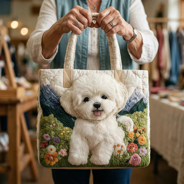 Borsa Artigianale Imbottita - Cane Incantato