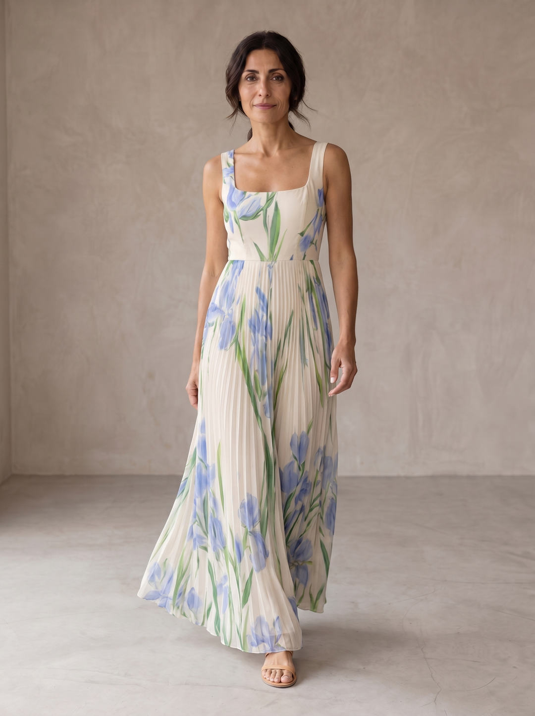 Fabiola | Abito Maxi A-Line Floreale