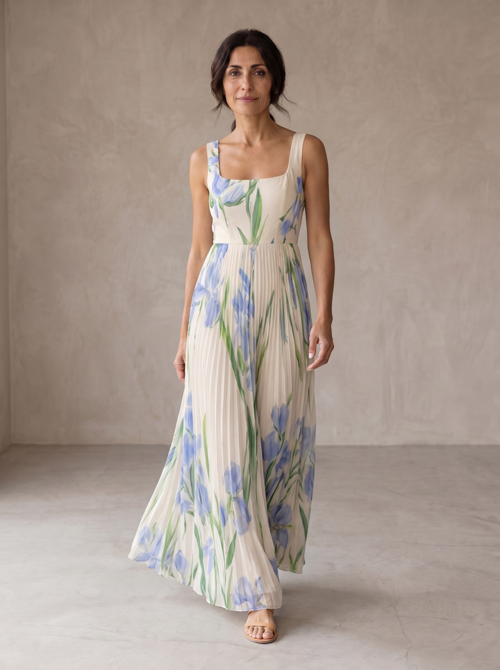 Fabiola | Abito Maxi A-Line Floreale